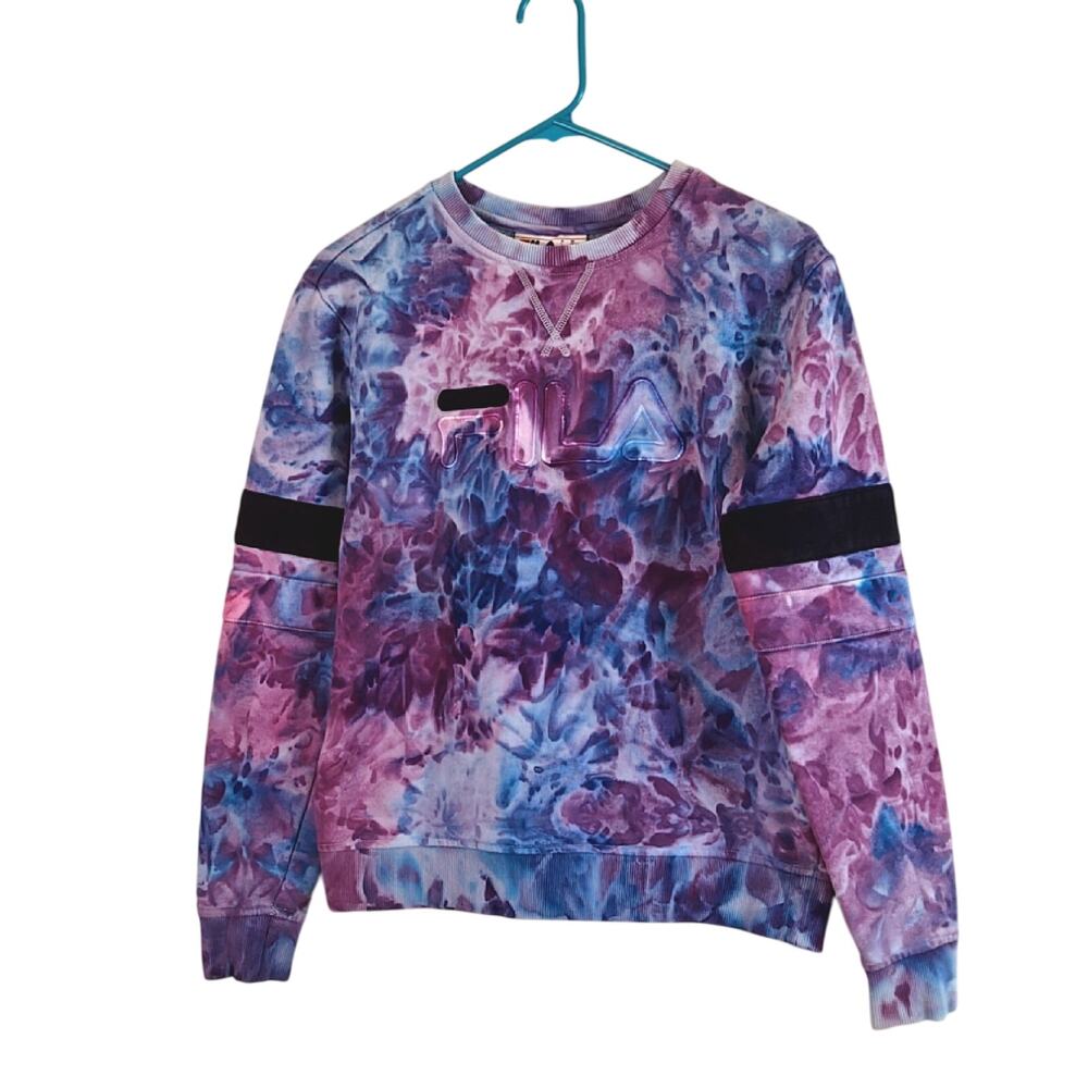 Fila women's tie-die sweatshirt size small